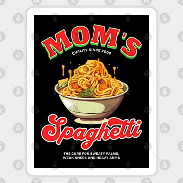 Mom's Spaghetti Magnet by Three Meat Curry